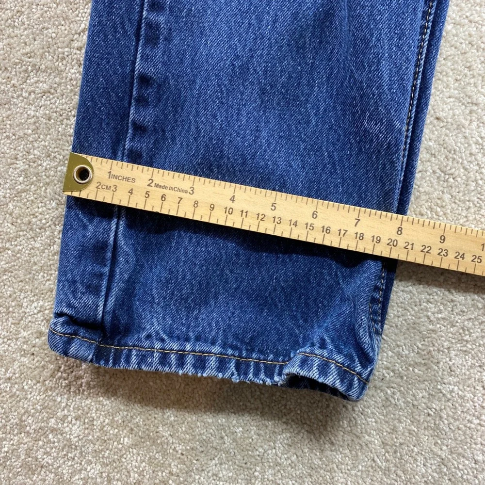Levis 505 Regular Fit Jeans Mens 36x30 Blue Medium Wash‎ Straight Leg